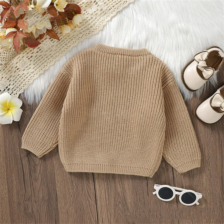 Cute Sweater for Girl Little Sister Matching Sweater Baby Girls