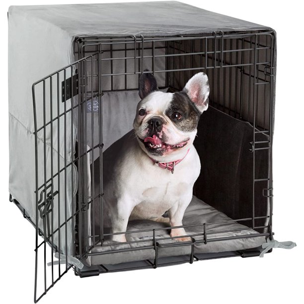 Pet Dreams 3 Piece Set Dog Bedding for Single Door Crate! Crate Cover