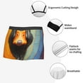 thumbnail image 3 of Logiee Colorful Painted Duck Print Mens Boxer Briefs,Boxer Briefs for Men,Breathable Stretch Underwear,Boys Boxer Briefs-Large, 3 of 5