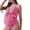 Pink, variant on FcBaudy Womens Swimsuits One Piece Swimsuit Women Maternity Swimsuit Ribbed One Piece Ruffle Sleeve Bathing Suit Ruched Cut-Out Tie Knot Pregnancy Swimwear swimwear clothings