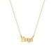 thumbnail image 1 of Qarigey Mujer Letras Collar Cadenas Colgante Moda Collares Cuello Decoración Decoraciones Damas Joyería para Fiesta Joyas Ropa, zapatos y accesorios Miscelánea Oro 18K Qarigey AP015283-02, 1 of 6