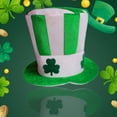 thumbnail image 5 of St. Patrick's Day Green Velvet Hat - Irish Festival Party Accessories, Christmas Tree Topper Hat for Adults and Women, 5 of 7