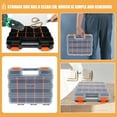 thumbnail image 3 of HINTRMENT Parts Storage Box Divided Box Plastic Storage for Tools Home Use 1Set, 3 of 7