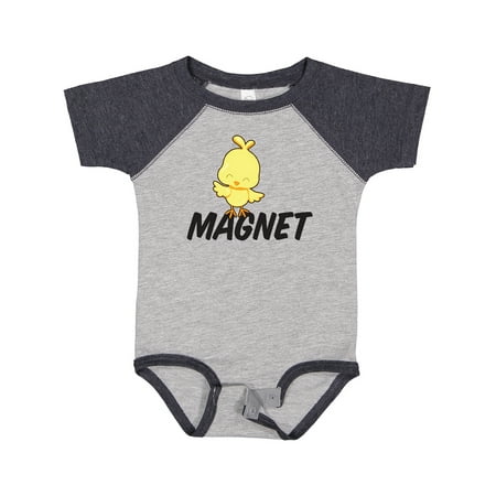 

Inktastic Im a Chick Magnet Boys Baby Bodysuit
