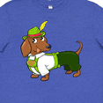 thumbnail image 4 of Inktastic Cute brown dachshund in traditional German costume Youth T-Shirt, 4 of 5