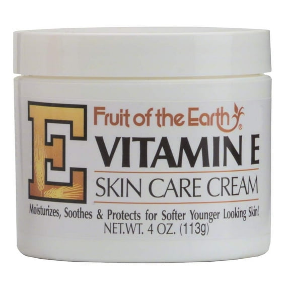 Fruit of The Earth, Vitamin HYZ01 E, Skin Care Cream, 4 oz (113 g)
