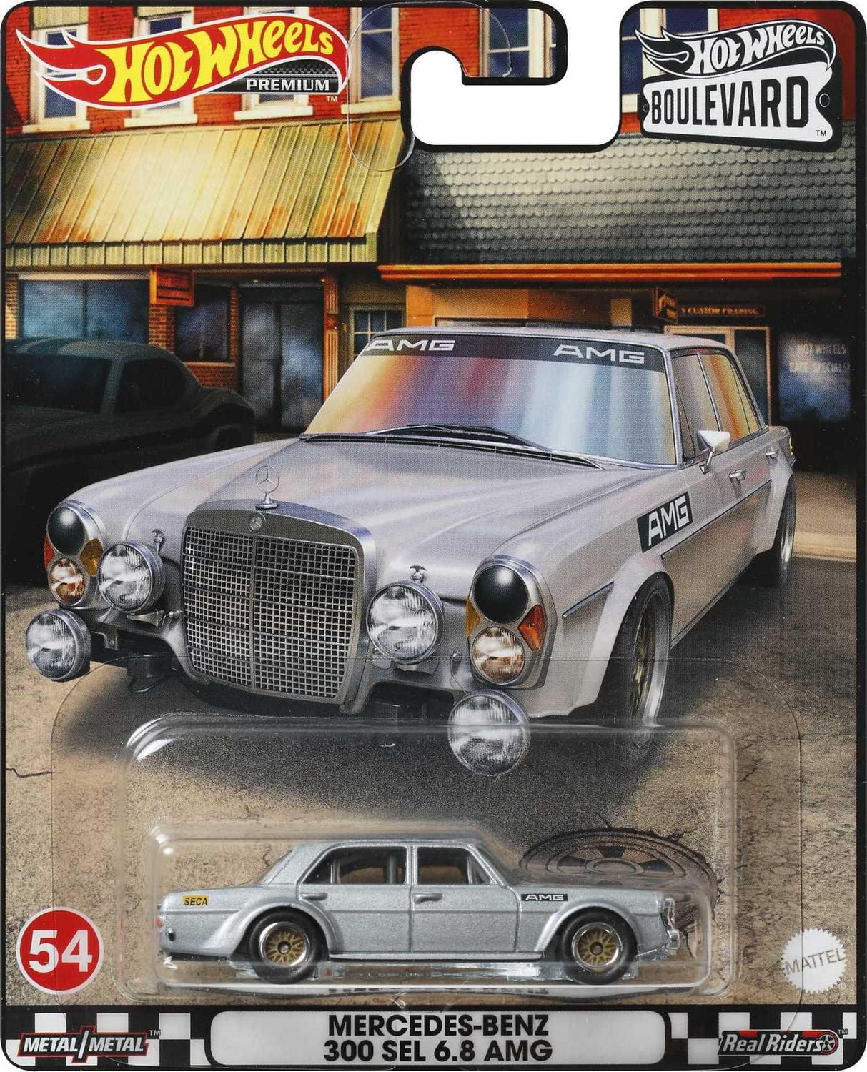 Hot Wheels Boulevard Véhicule sport Mercedes Benz 300, échelle 1:64