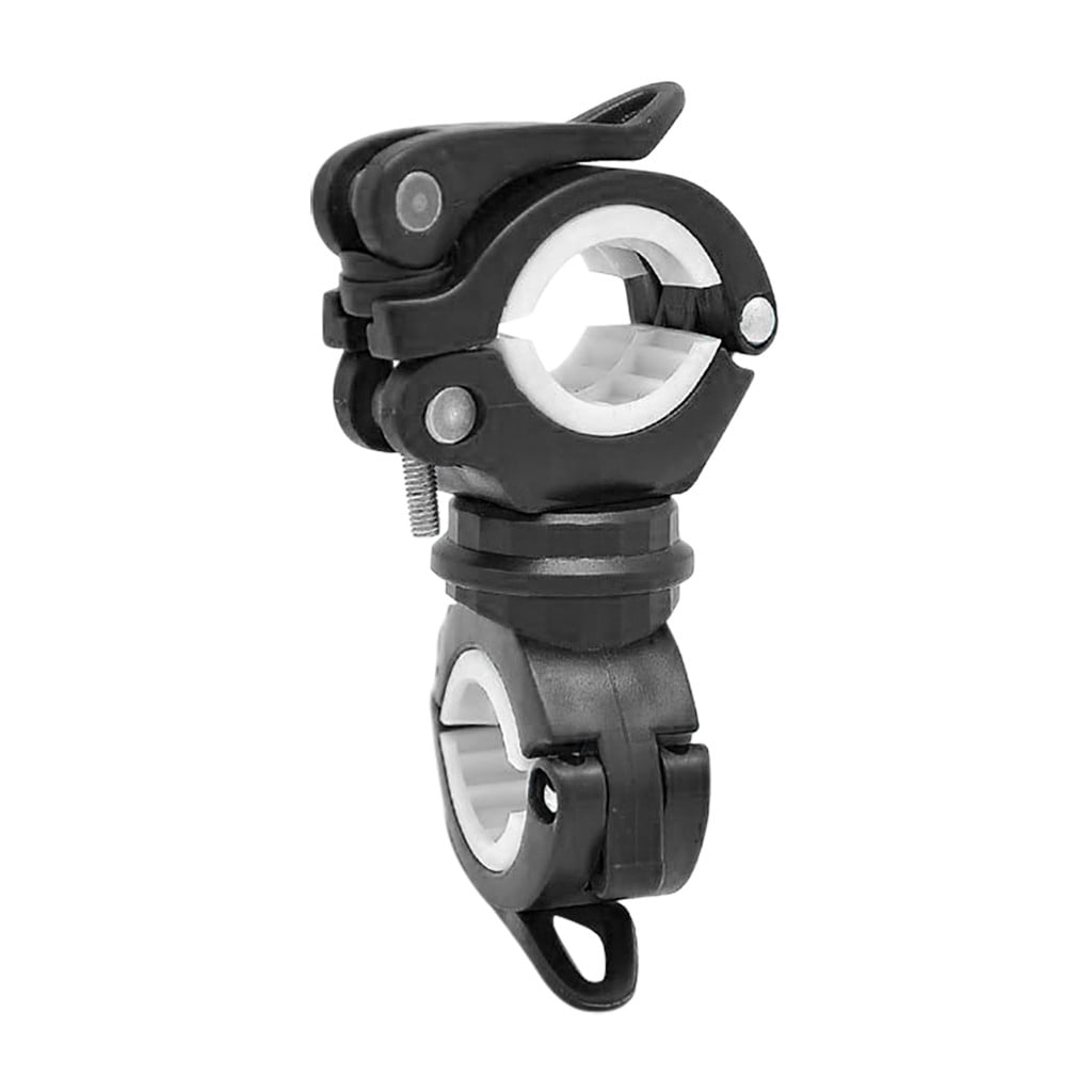 360 Degree Bike LED Flashlight Mount Holder Bicycle Torch Clip Clamp 