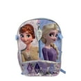 Disney Frozen Girls Pink Backpack with Lunch Bag 4Piece Set