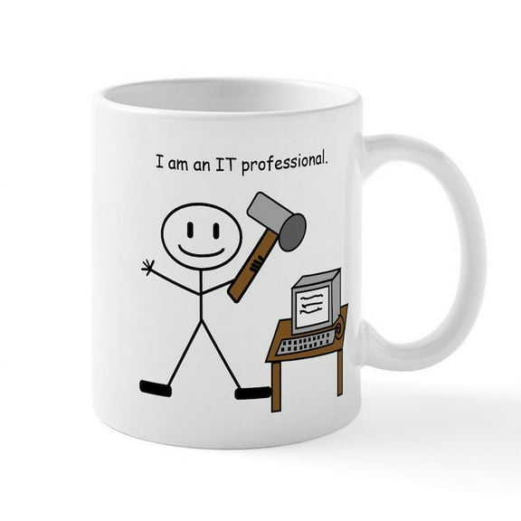 CafePress - It Pro Mugs - 11 oz Ceramic Mug - Novelty Coffee Tea Cup