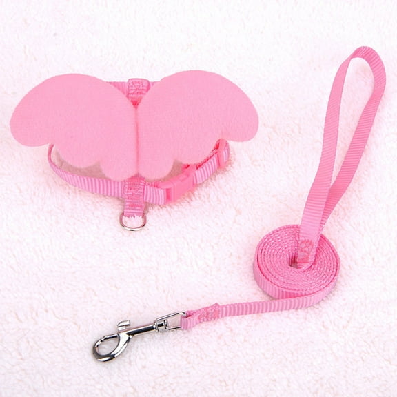 Clispeed pet harness for small dogs Wings Harness For Pets Pink 1Set