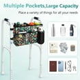 thumbnail image 7 of Rhino Valley Walker Bag, Multi Pockets Folding Walker Basket Tote Bag with Cup Holder, Hand-Free Carry Pouch Storage Bag for Universal Walkers, Large Capacity Organizer for Seniors Elderly, Birds, 7 of 7