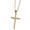 A, variant on Adjustable Chain Crosses Pendant Necklace Accessory for Men and Women Copper Versatile Fashion Accessory