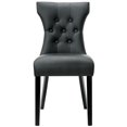 thumbnail image 1 of Hawthorne Collection Chaise de Salle à Manger Noire, 1 of 4
