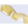 thumbnail image 1 of Glitter Ribbon Gold Ribbon Gift Box Handmade Bownot DIY25MM22M, 1 of 1