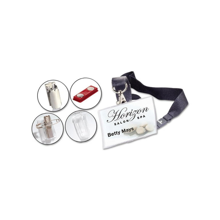 DURABLE CLICK FOLD Convex Magnetic Name Badge Holder - 2-1/8 DURABLE CLICK FOLD Convex Magnetic Name Badge Holder - 2-1/8