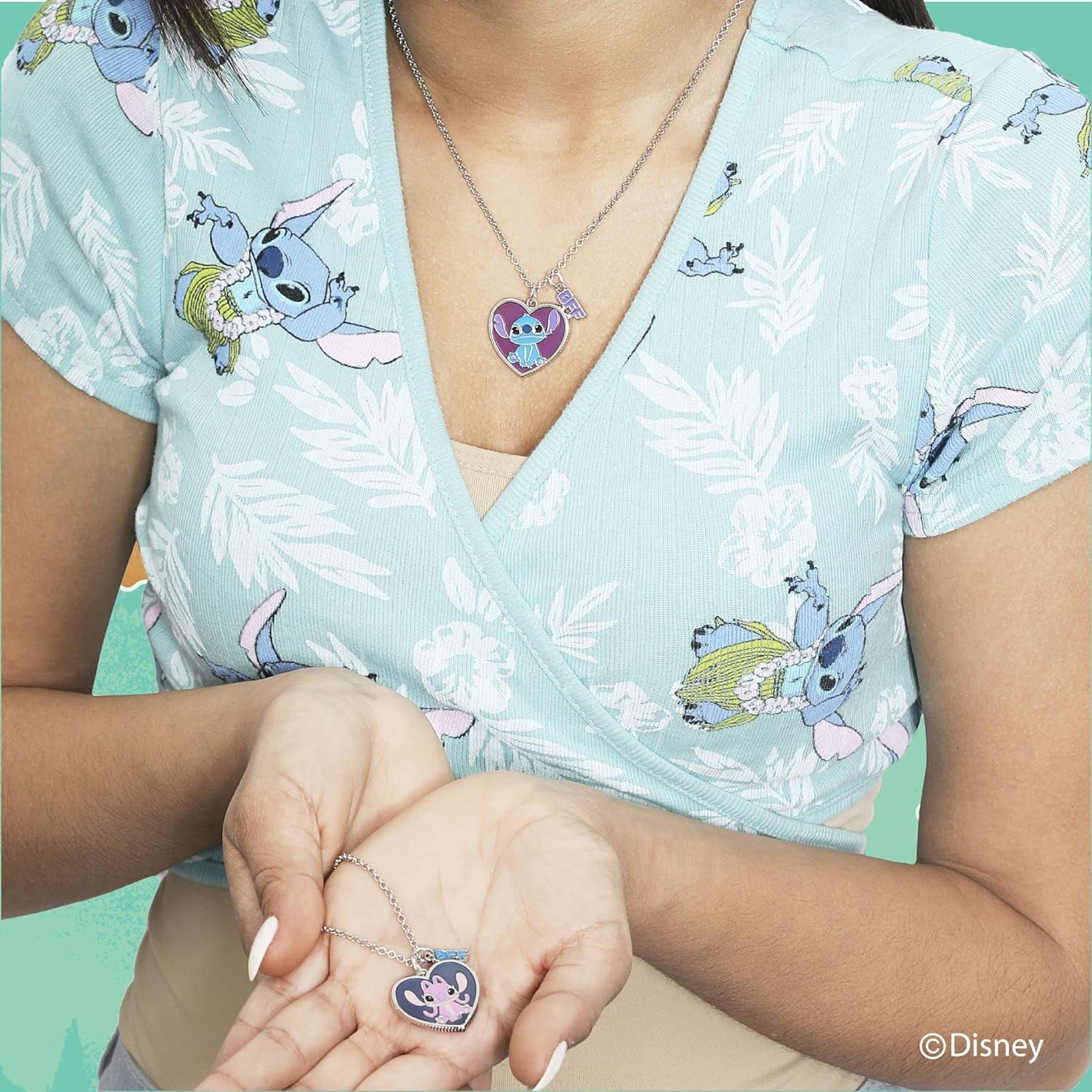 Bff Necklace Disney Lilo and Stitch Best Friend Necklace for - Inspire  Uplift