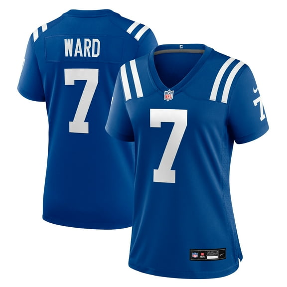 Women's Nike Charvarius Ward Royal Indianapolis Colts Team Game Jersey