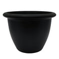 thumbnail image 1 of The HC Companies Sevilla Self-Watering Pot with Internal Disk, 16 Inch, Black, 1 of 2