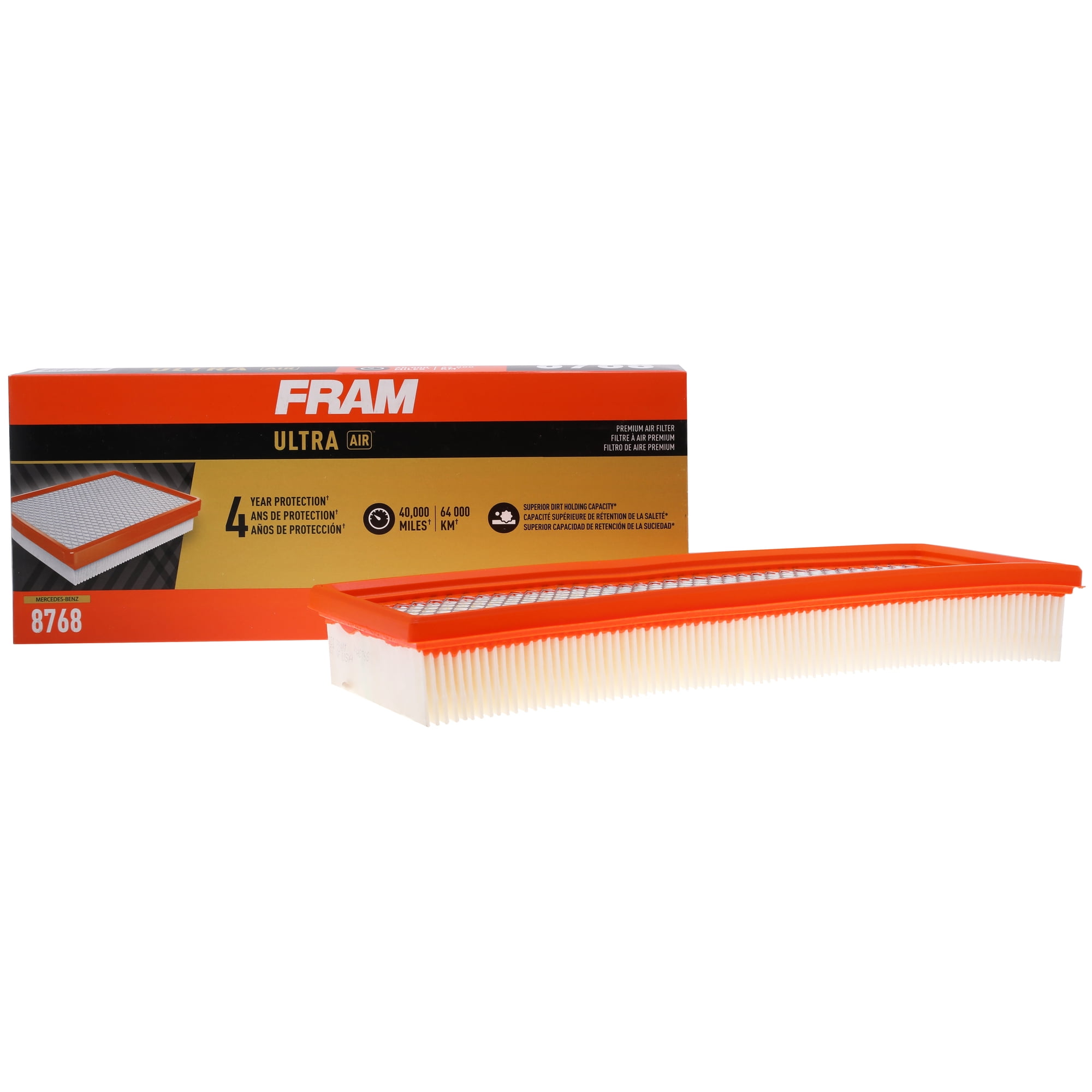 FRAM Ultra Air Premium Engine Air Filter, XGA8768, Fits Select