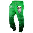 thumbnail image 5 of Mens Outfits Sets Christmas Festive Santa With Hooded Pullover Pants Holiday Parties Family Gatherings Events Green Size L, 5 of 5