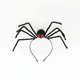 thumbnail image 1 of Diadema de araña de Halloween, disfraz de Cosplay, tocado de araña aterradora, accesorio para vestir, aro para el pelo, tocado de Festival (negro), 1 of 4