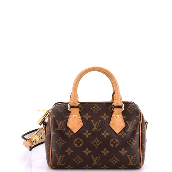 Pre-Owned Louis Vuitton Speedy Bandouliere Bag Monogram Canvas 20 By Rebag