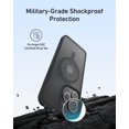 thumbnail image 3 of Funda de teléfono Anker MagGo MagGo Magnetic Mate para iPhone 15 Plus, color negro, 3 of 7