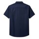 thumbnail image 5 of Tops de Hombro Frío Textura de la Camisa de los Hombres Botón de la Camisa Casual Forro de Manga Corta Collar Plano Top Casual de Moda Diario, 5 of 7