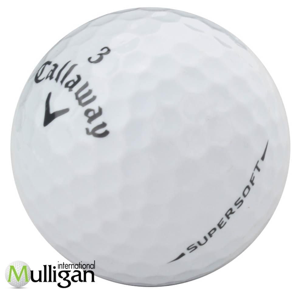 Mulligan - 36 Callaway Supersoft 5A Recycled Used Golf Balls