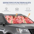 thumbnail image 4 of Fotbe Refreshing Watermelon Slices Juego de 2 Piezas de Parasoles para Parabrisas | Bloqueador Solar para Auto | Accesorios Plegables para Protección Solar Interior-Small, 4 of 5