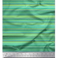 thumbnail image 1 of Soimoi Cotton Duck Fabric Stripe & Triangle Geometric Print Fabric by The Yard 42 Inch Wide, 1 of 3