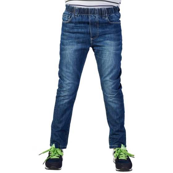 Leo&Lily Leo&Lily Boys' Husky Waist Regular Fit Thin Jeans Pants