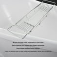thumbnail image 4 of Metal Marble Bathtub Rack Rack Rack Black Tray Bathroom Telescopic Rack Hotel Anti Slip Restroom Steel Marble Bathroom Tub Accessories, 4 of 7