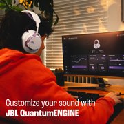 JBL Quantum 650X - Wireless multiplatform gaming headset - Black