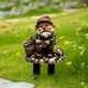 thumbnail image 1 of Xihbxyly Estaca de Jardín Enana, Diseño Caprichoso de Gnomo 2D, Decoración Duradera para Exteriores, Fácil Instalación, Ideal para Añadir a Un Parterre o Maceta, Regalo para Amantes de La Jardinería,, 1 of 7