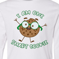 thumbnail image 4 of Inktastic I Am One Smart Cookie Long Sleeve Youth T-Shirt, 4 of 5