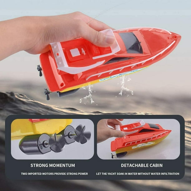 Rc Barco Ninos Juguete Super Mini Velocidad Control Remoto Barco Barcos Electricos Juguetes Para Ninos Regalo Moyic FN008265 01 Walmart en linea