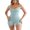 Green, variant on Women Yoga Romper Sleeveless Bodycon Square Neck Solid One Piece Bodysuit Sport Workout Overall
