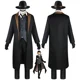 thumbnail image 2 of Disfraz de Anime Bungo Stray Dogs Nakahara Chuya para adulto, unisex, con abrigo y pantalones, para Halloween, uniforme de fiesta, 2 of 5