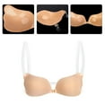 thumbnail image 2 of JZROCKER Sticky Bra Adhesive Bra,Strapless, Backless Reusable,Silicone Bra,Sticky Push-Up Bra & Nippl Pasties for Women Girls, 2 of 10
