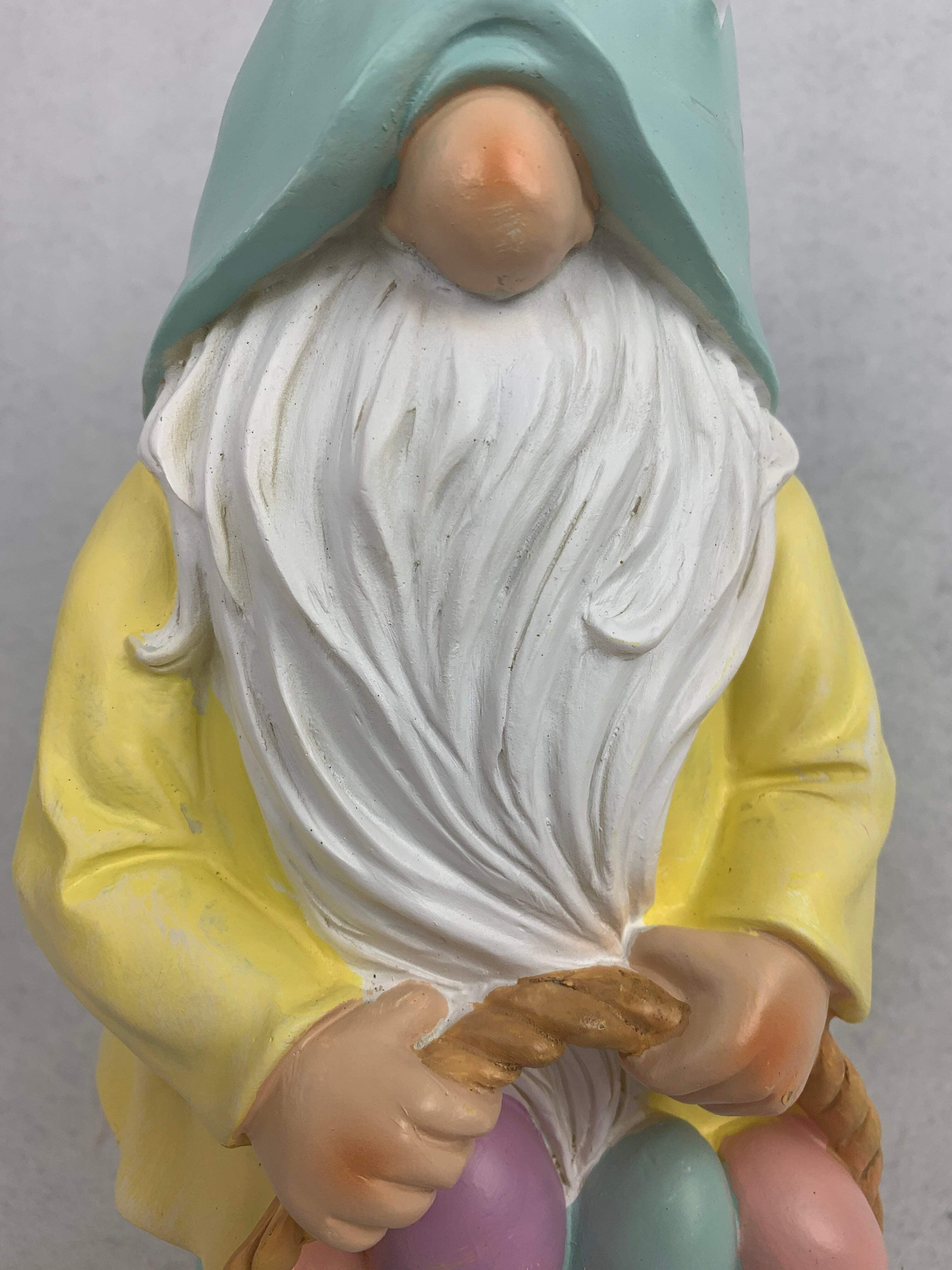 Easter X-Large Gnome Carrying Easter Egg Basket