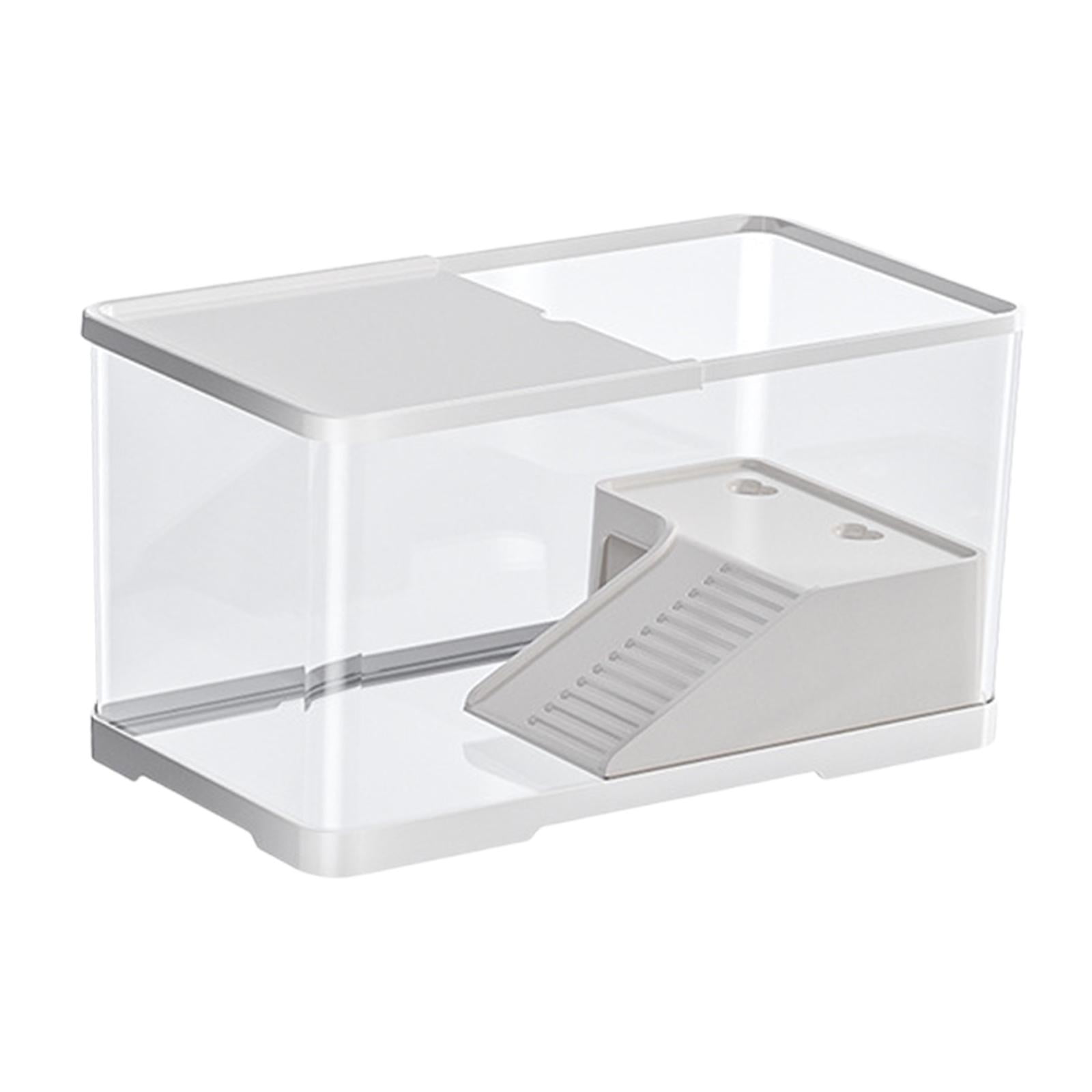 TOOYFUL Turtle Tank Aquarium Basking Platform Pets Accessory Hermit Tortoises Case Multifunction Areas Turtle Habitat