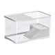 thumbnail image 4 of Tanque de tortugas, hábitat de tortugas, escondite de tortugas, anfibios, accesorios para mascotas, caja de alimentación, recinto para tortugas, S, 4 of 8