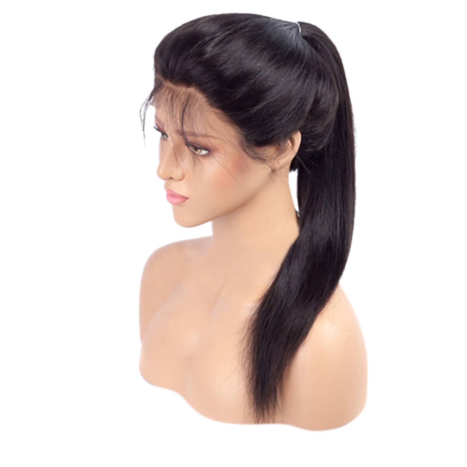 SUCS Natural Brazilian Full Lace Human Hair Wigs Glueless Full Lace Front Wig