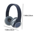 thumbnail image 6 of YZEGDCH Tech Headphones,Over-ear Headphones Casual Listening Active Noise Cancellation Bluetooth Headphones Headphones for Travel Home Office Cellphone PC, 6 of 6