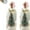 2 pc Green, variant on Jollup Christmas Tree Voice Ornament, Recording Message Bottle, Snowy Scene in Nostalgic Message Bottle with Playback Cork, Perfect for Christmas