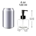 thumbnail image 2 of Botellas con bomba de plástico Youngever de 4 oz/120 ml (paquete de 5), 2 of 4