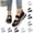 Black, variant on Mfakffe Orthopedic Shoes for Women Summer Casual Non Slip Slip on Arch Support Sneakers Dressy Lightweight Mesh Closed Toe Shoes (Black)