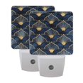 thumbnail image 6 of Yayeee LED Plug in Night Light for The Home with Auto Dusk to Dawn Light Sensors, 2 Pack, Elegance Art Pattern, 6 of 6